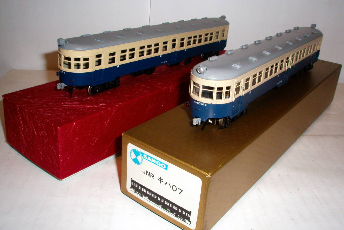 キハ07 HOゲージ 鉄道模型製作販売記 2両編成 珊瑚模型⁄ロコモデル
