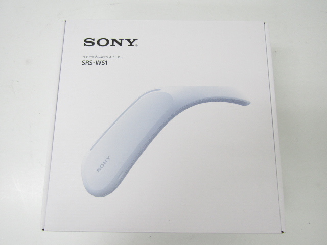 SRS-WS1 ソニー ウェアラブルネックスピーカー SONY☆1119 SRS-WS1
