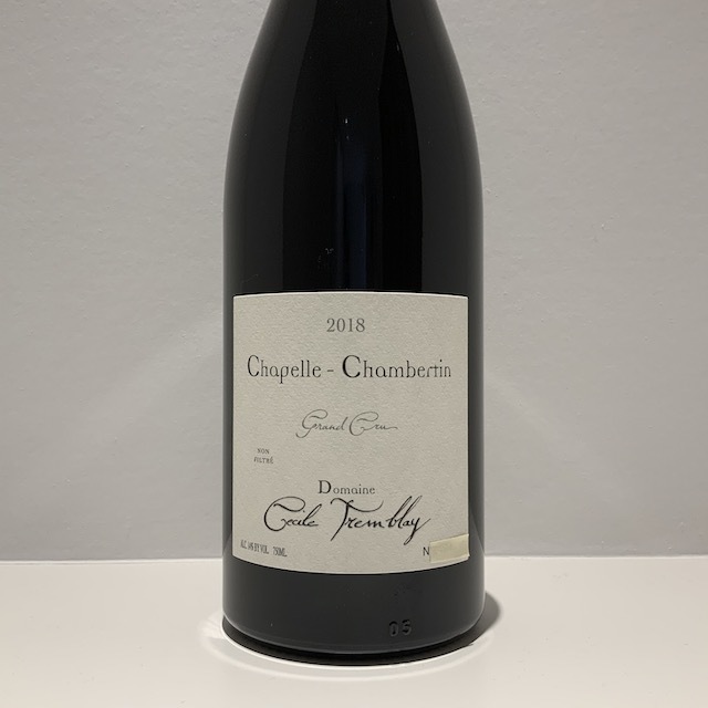 シャンベルタン Cecile シャペル 0 グラン クリュ セシル Cru Grand トランブレイ Tremblay Tremblay（セシルトランブレイ）シャペル Chapelle Domaine シャペル・シャンベルタン CellarTracker