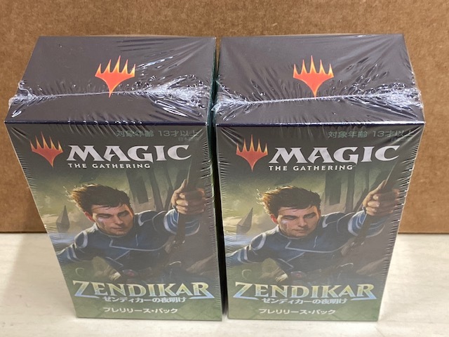 MTG】新品BOX プレリリース・パック ゼンディカーの夜明け 2BOX