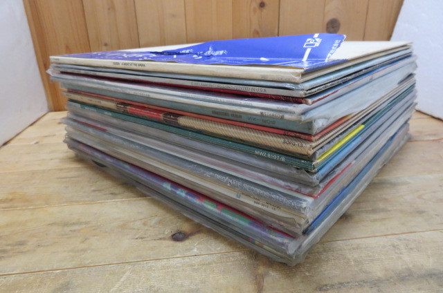1000円～・レコード大量まとめて約25枚セット・洋楽・ビートルズ ABBA サンタナ QUEENクイーン グリース ミンク 帯有り 検 洋画 LP/SP_6