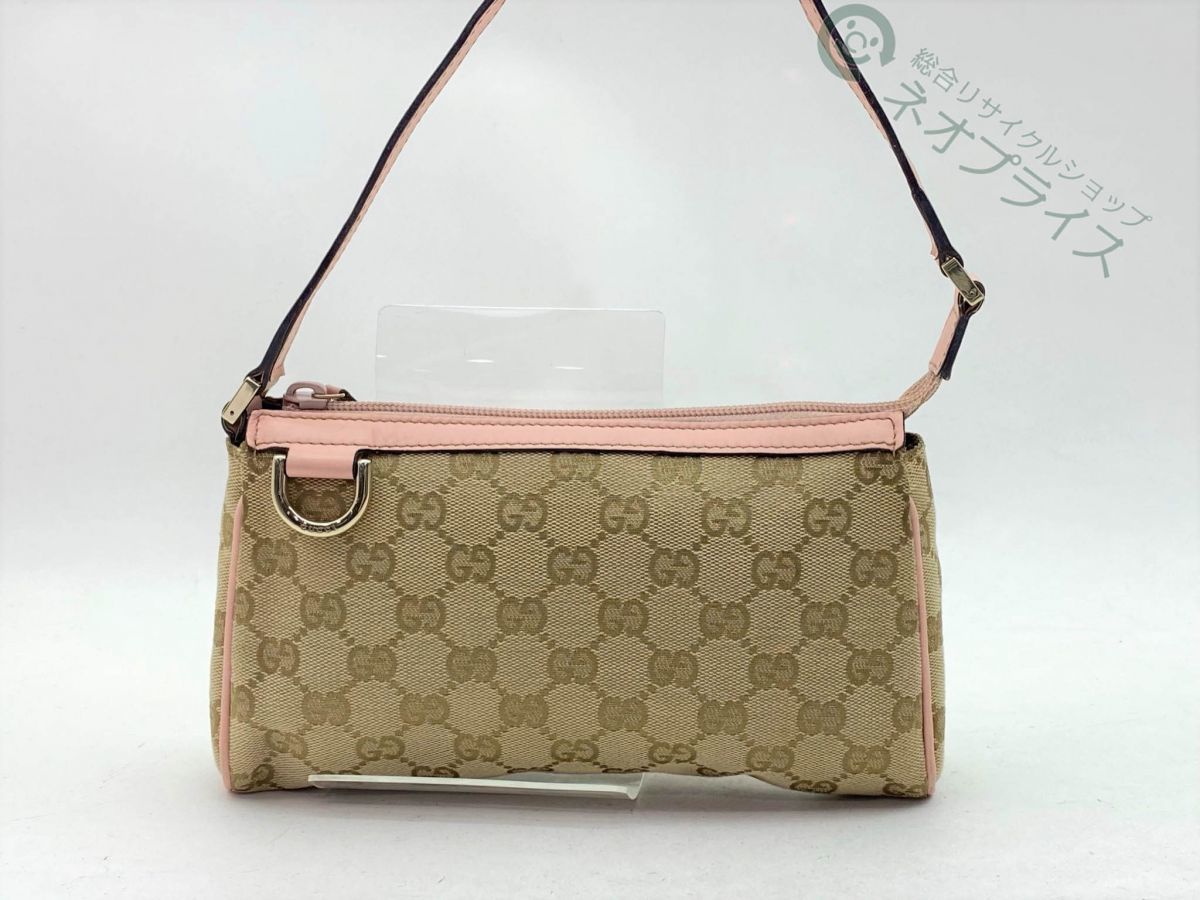 良品 GUCCI グッチ トートバッグ GG キャンバス ブラック GUCCI グッチ 