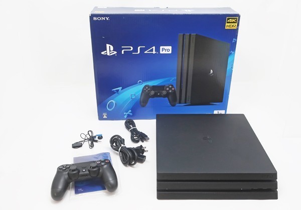 ♪○【SONY ソニー】PS4 Pro本体 1TB CUH-7100B ジェット・ブラック
