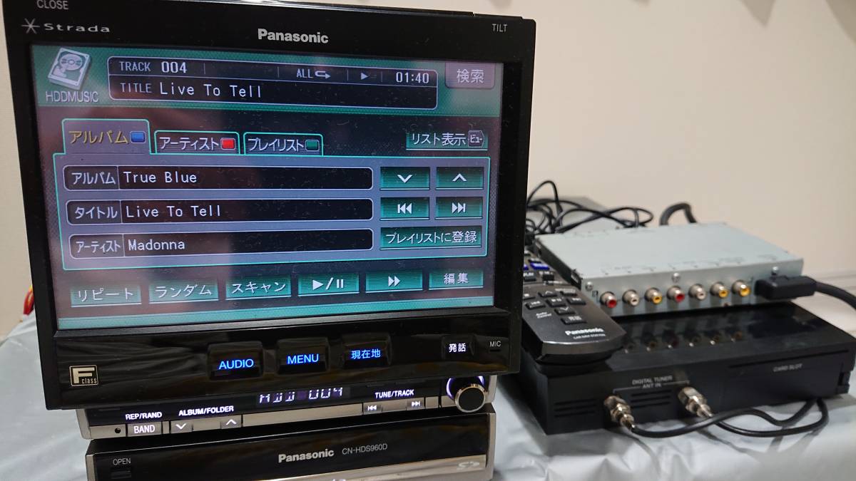 ストラーダ パナソニック - Panasonic 送料無料CN-CE01WD CN-RE07D
