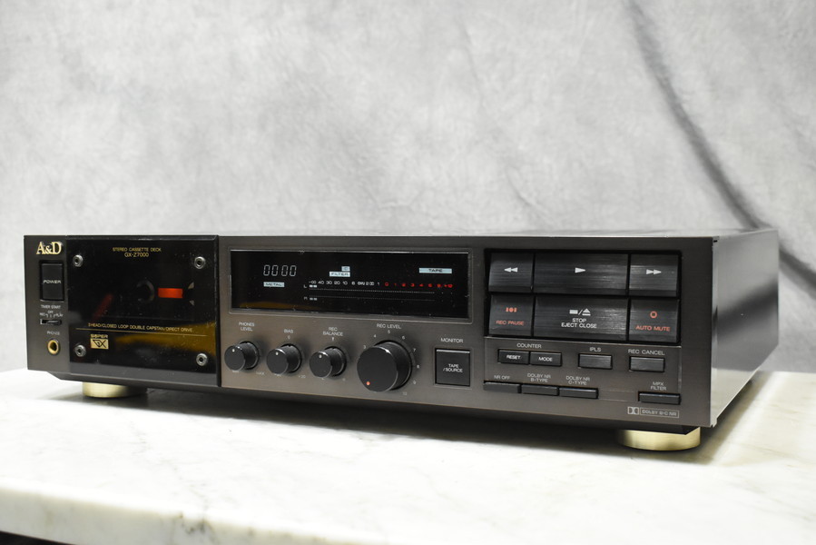A&D AKAI アカイ ステレオカッセットデッキ GX-Z7000【ジャンク品】 ☆