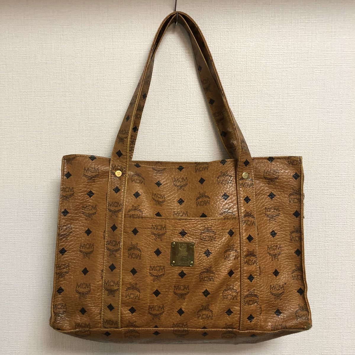 MCM エムシーエム トートバッグ ショルダーバッグ ヴィセトス レザー