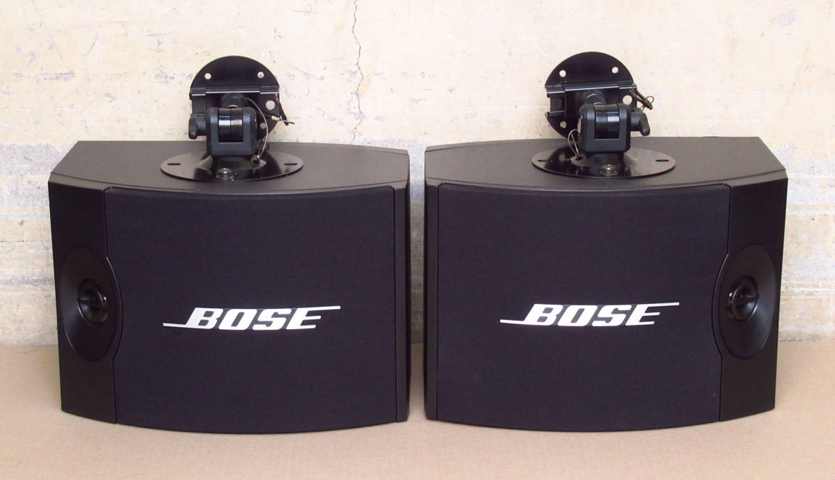 本日限定　BOSE 301V スピーカーセット　吊り金具付き BOSE スピーカー 301V 左右2個セット 動作品 ボーズ ペア 天井吊り