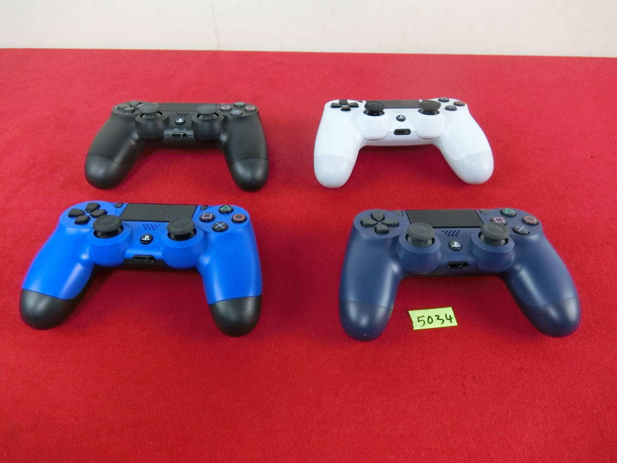  1029-5034 SONY CUH-ZCT1J ソニー プレイステーション4 PS4 ワイヤレスコントローラー 4点 ノーチェック ジャンク(アクセサリ、周辺機器)｜売買されたオークション情報、yahooの商品情報をアーカイブ アクセサリ、周辺機器