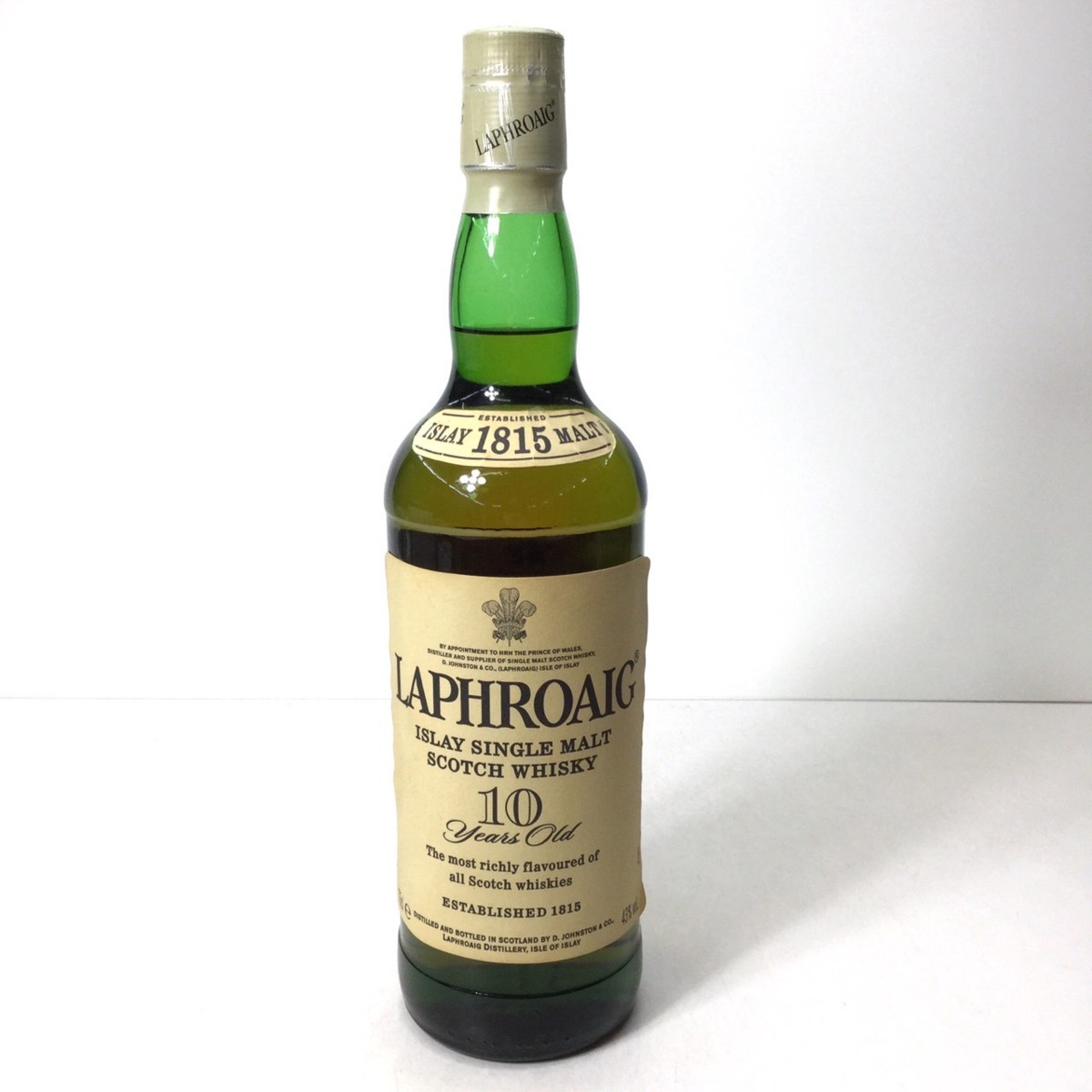 飲料・酒 ラフロイグ シングルモルト 未開栓 旧ボトル 旧ラベル