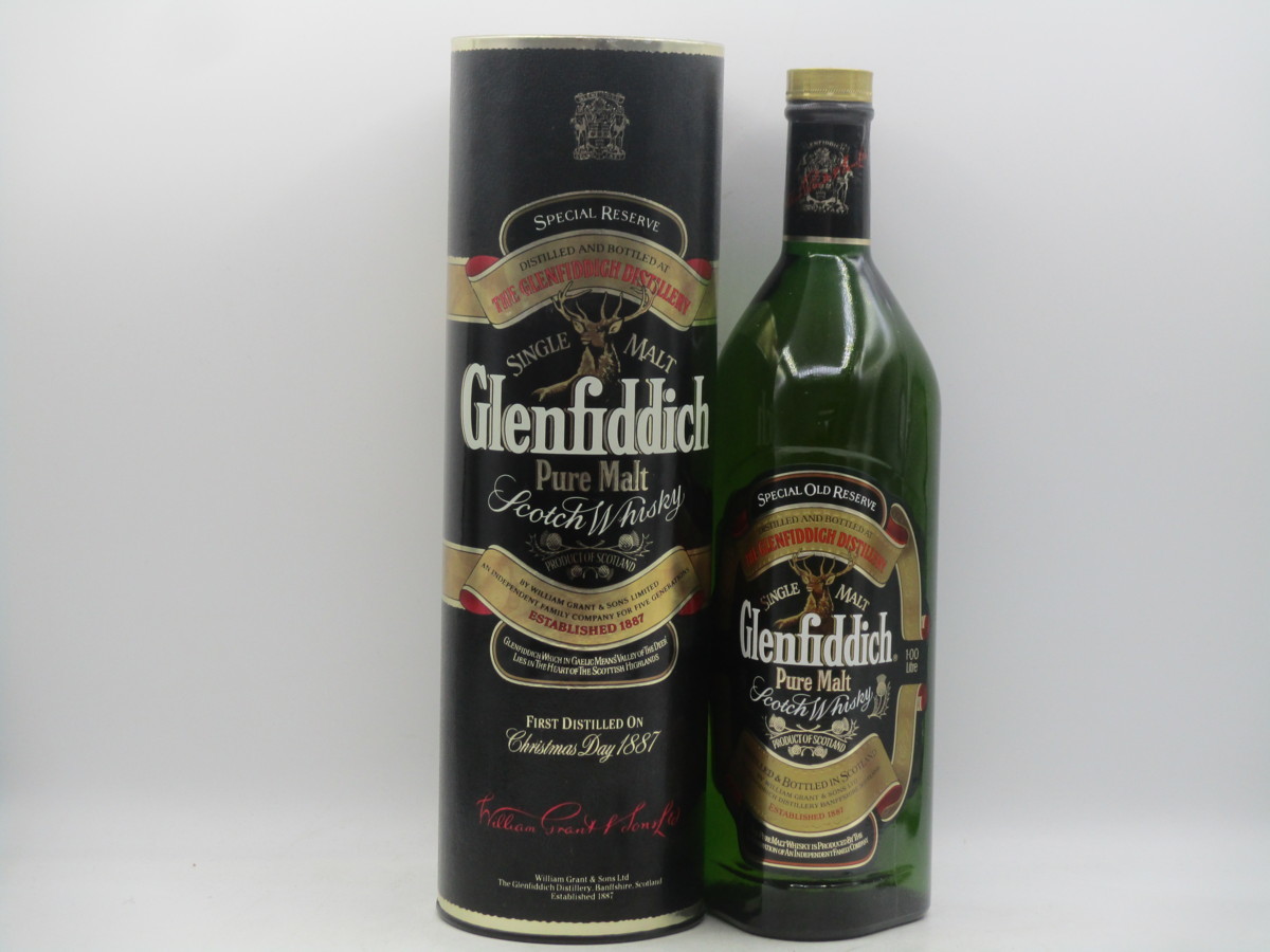 【人気定番，新作】 同梱OK商品 GLENFIDDICH グレンフィディック ピュアモルト ウイスキー 1000ml 43% 箱入 古酒 F80959(ハイランド)｜売買されたオークション情報、yahooの商品情報をアーカイブ公開 - オークファン シングルモルト