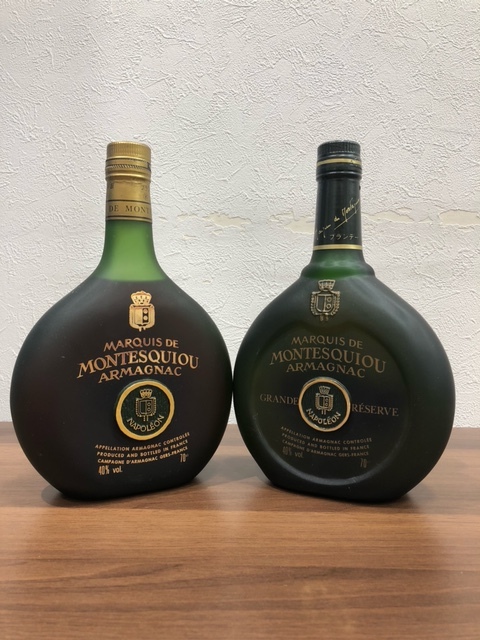 【大人気，爆買い】 16141 お酒 MARQUIS DE MONTESQUIOU マルキドモンテスキュー ナポレオン ブランデー フランス製 700ml&times;2本 計1400ml 未開栓 洋酒 古酒(アルマニャック)｜売買されたオークション情報、yahooの商品情報 アルマニャック