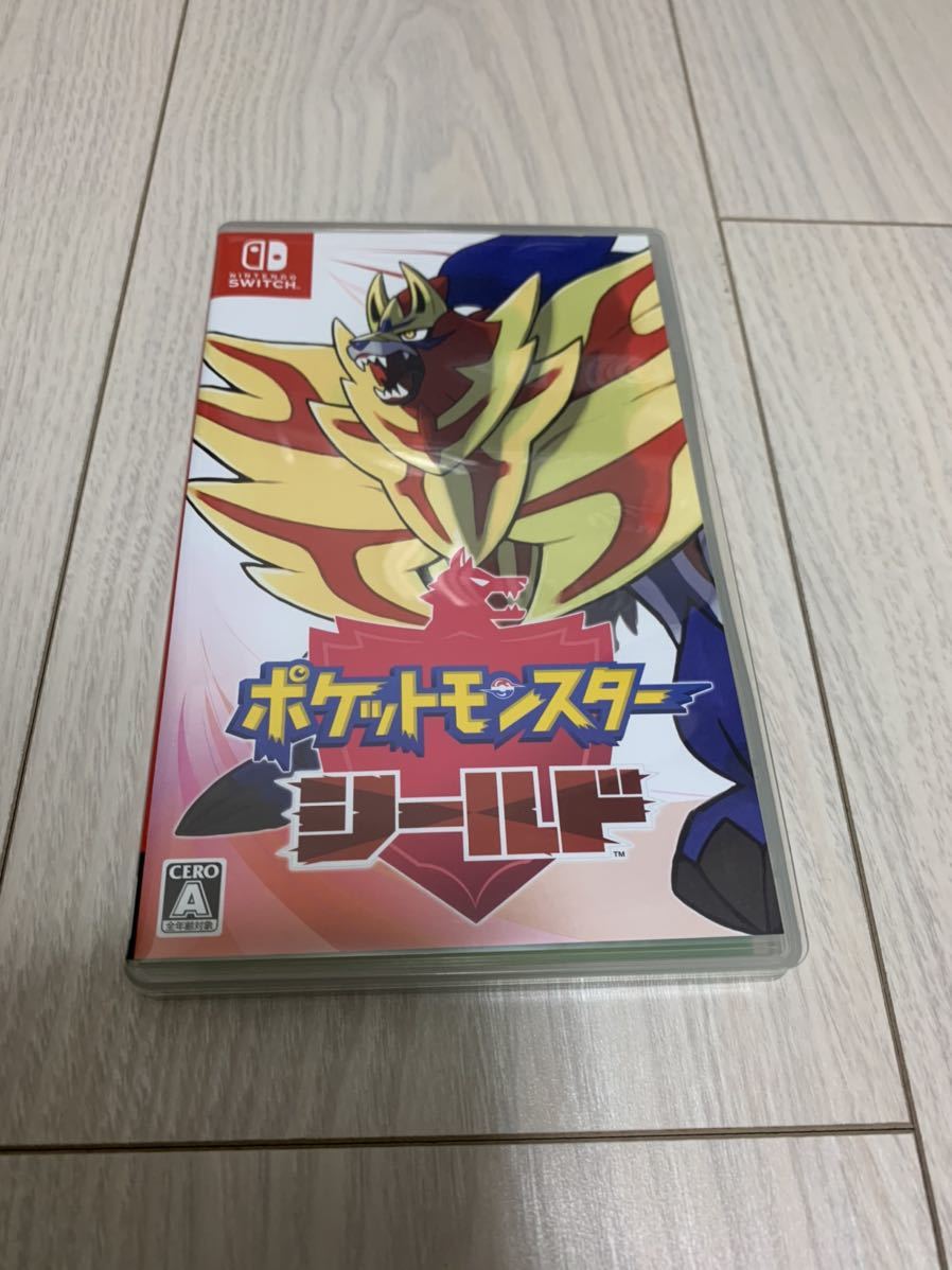 【美品】Switch ポケモン シールド ＋EXPANSIONPASS付 ポケットモンスター Switch : シールド - 任天堂 ソード・シールド