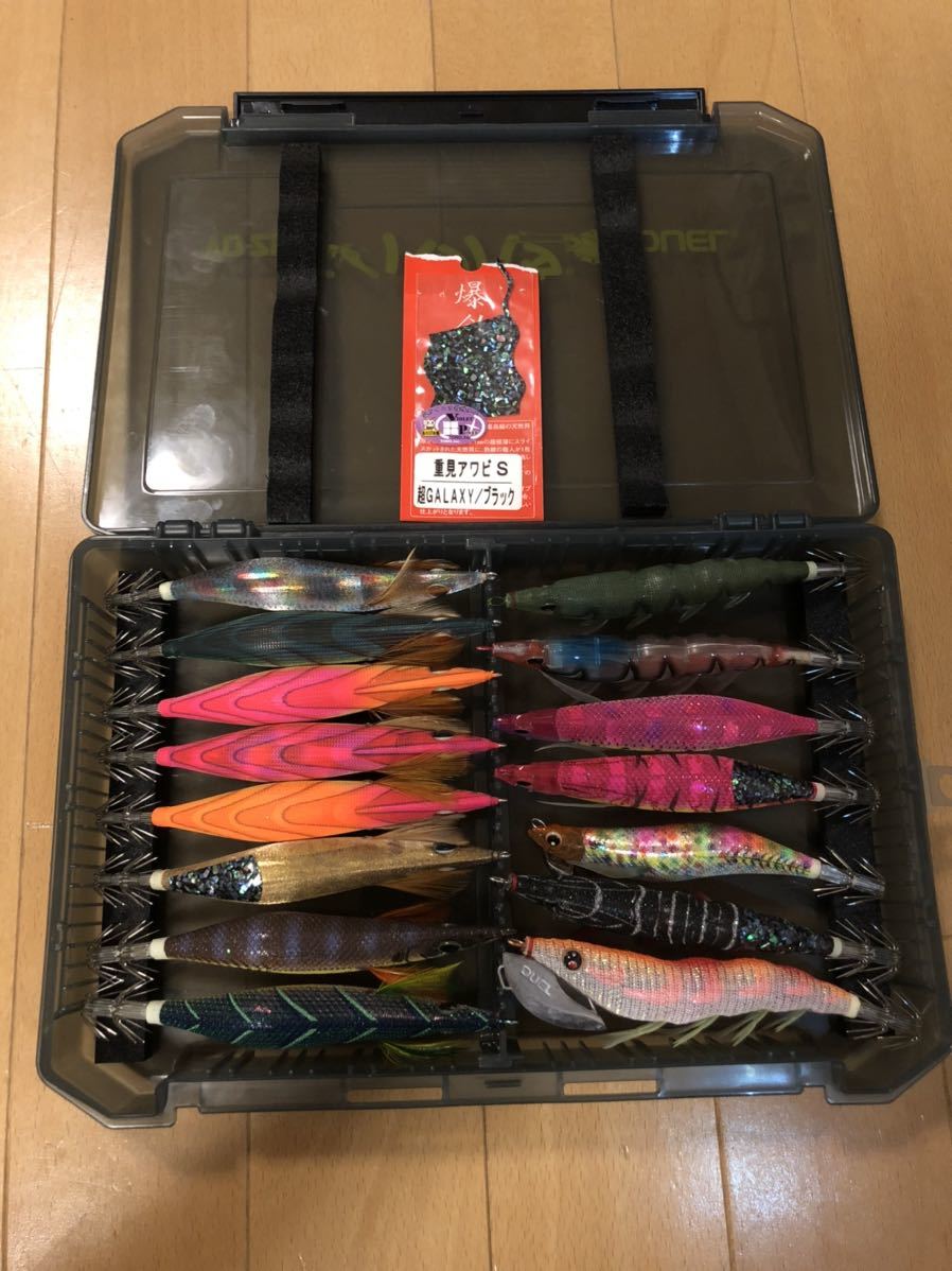 エギ 15本セット 3.5号 専用ケース付き フィッシング