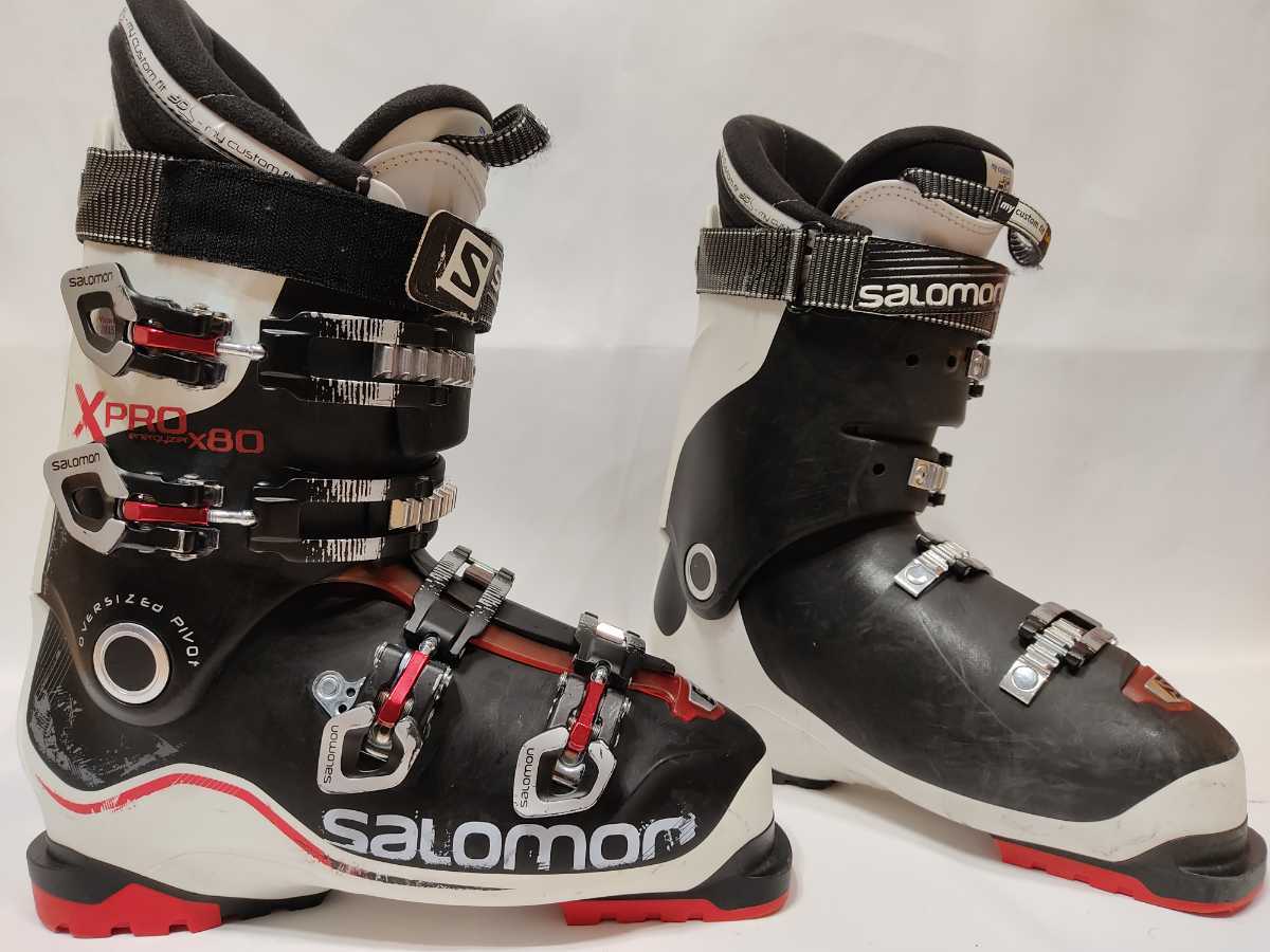  サロモン Salomon Xpro energyzer 80 スキーブーツ 汚れあり カラー:白/黒 サイズ=28cm L=326mm サロモンらしい高機能高デザイン(28.0cm)｜売買されたオークション情報、yahooの商品情報をアーカイブ公開 - 28.0cm