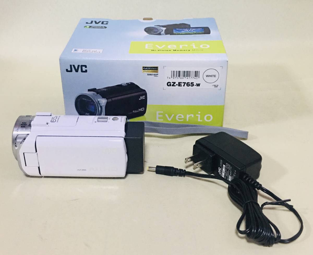 JVC | ビデオカメラ GZ-E765 Everio ハイビジョンメモリームービー