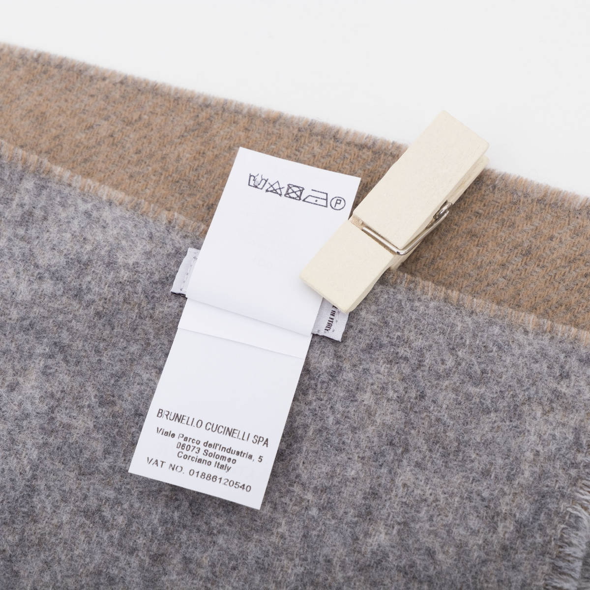 No.376☆Brunello Cucinelli ブルネロクチネリ☆最高級カシミヤ100