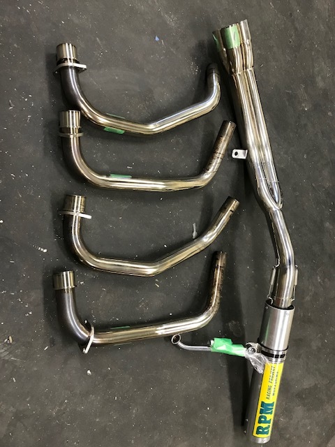 cb750 rc42⁄ヤマモトレーシング⁄ spec-A チタンマフラー CB750 RC42