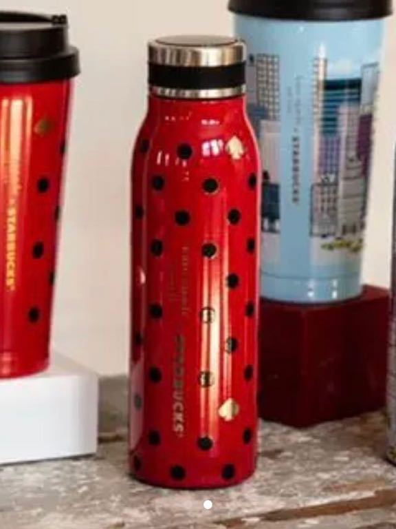 【赤字超特価，驚きの破格値，HOT】 限定 スタバ スターバックス ケイトスペード ステンレスボトル タンブラー(タンブラー、マイボトル)｜売買されたオークション情報、yahooの商品情報をアーカイブ公開 - オークファン タンブラー、マイボトル