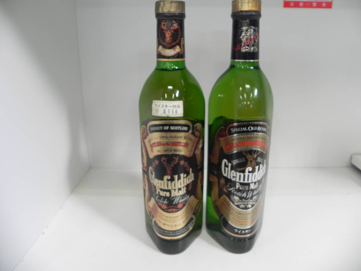 〇未開栓 古酒 旧ボトル Glenfiddich グレンフィディック ピュアモルト