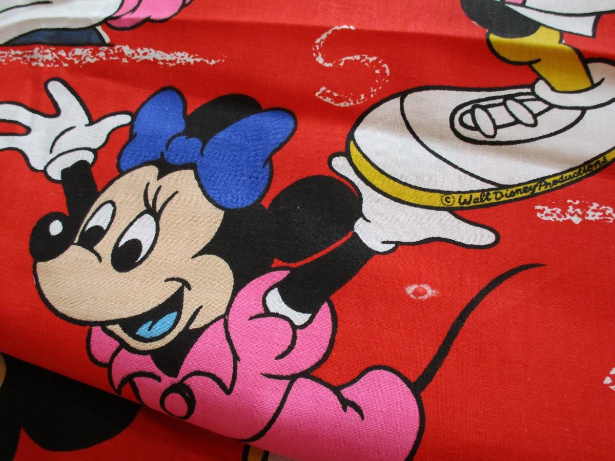 ビンテージ◇ディズニー◇レトロ生地】140×400/ビンテージシーツ