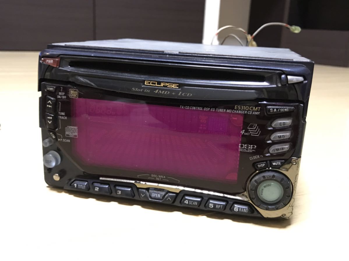 希少ECLIPSE E5310CMT CD⁄4MDチェンジャー内蔵！ メルカリ 当時物
