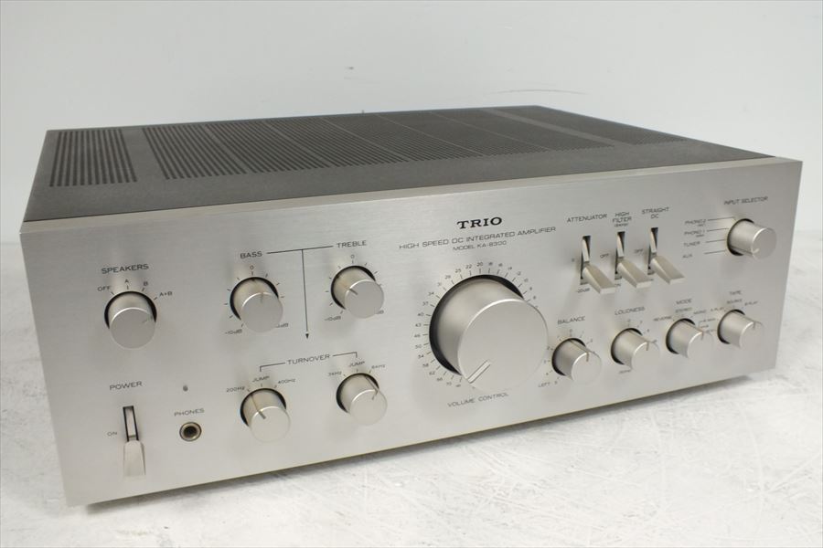 ☆ TRIO トリオ KA-8300 アンプ 中古 音出し確認済 現状品 201101H5190