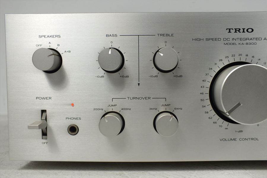 ☆ TRIO トリオ KA-8300 アンプ 中古 音出し確認済 現状品 201101H5190