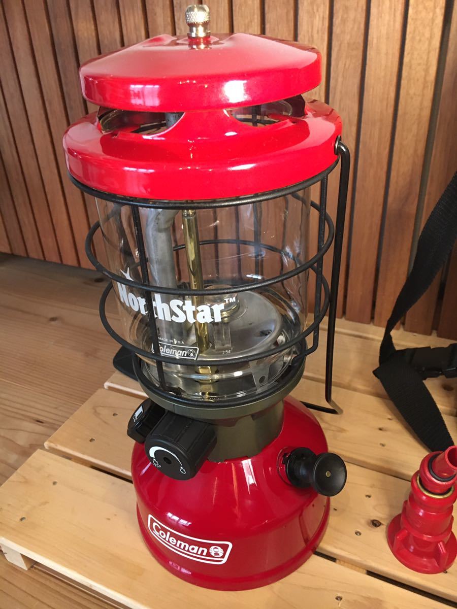 超美品】コールマン ノーススター2000 レッドカラー 【公式通販】