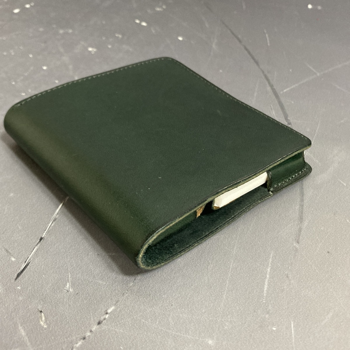 SYRINX シュリンクス 小さな 薄い財布 HITOE Fold Agave 箱あり f001