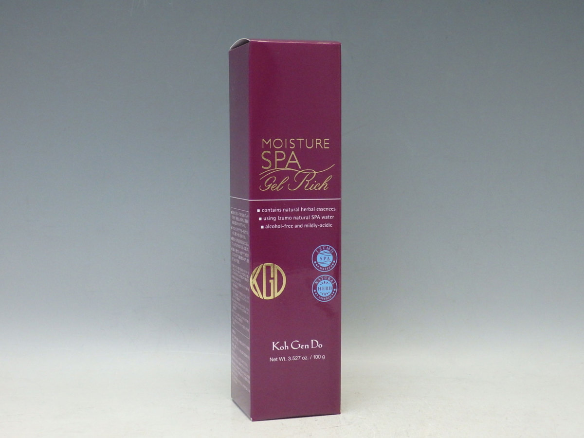 100%新品 Koh Gen Do 江原道 オールインワン モイスチャー ジェル リッチ ジェル状クリーム 100g 品(一般)｜売買されたオークション情報、yahooの商品情報をアーカイブ公開 - オークファン 一般