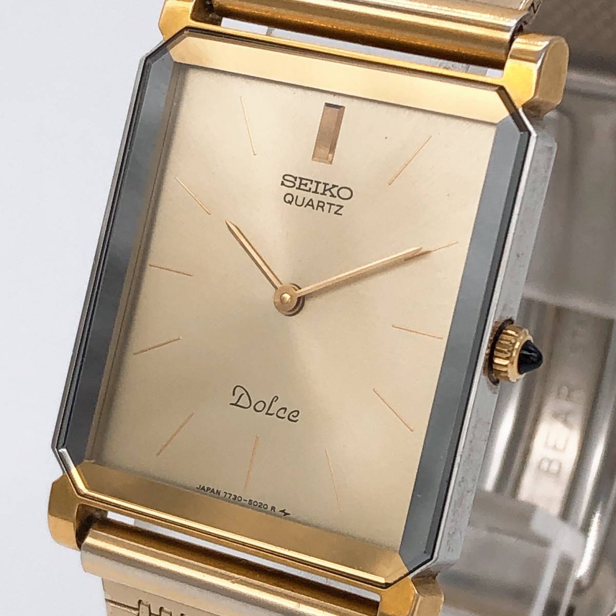 ドルチェ クォーツ セイコー SEIKO スクエア DOLCE 稼働品》セイコー 