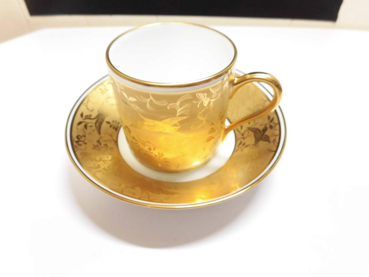 【定番，限定SALE】 YMK99 大倉陶園 OKURA オークラ デミカップ ソーサー 金彩(大倉陶園)｜売買されたオークション情報、yahooの商品情報をアーカイブ公開 - オークファン 大倉陶園