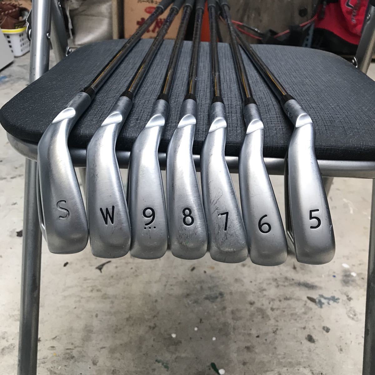 PING G400 レフティ 左利き ピン 5番～S 7本セット 左利きPING ピン
