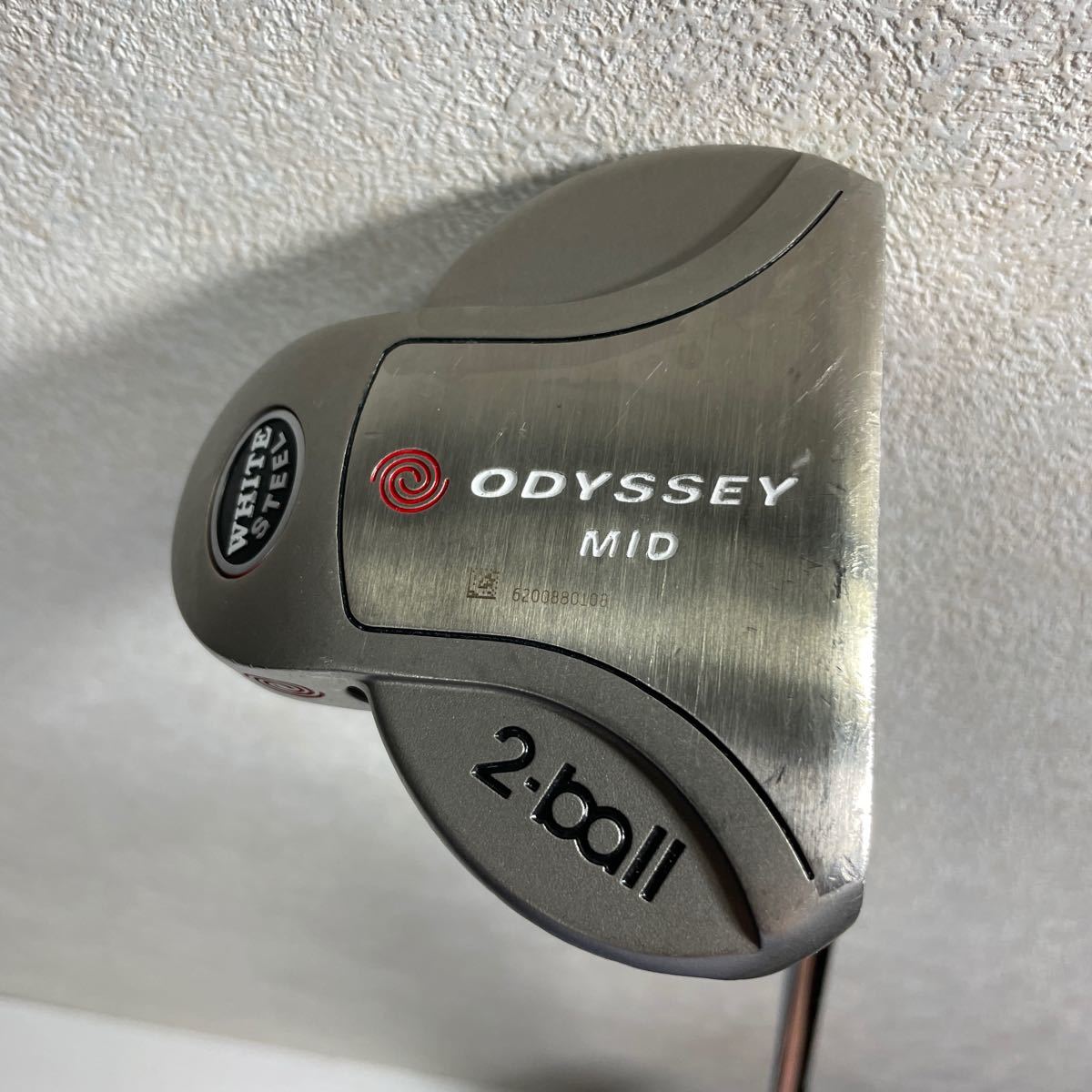 オデッセイ ODYSSEY WHITE 中尺パター MID STEEL Odyssey 中 ホワイト 