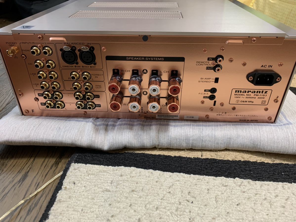 マランツ PM-11S3 美品 PM-11S3 marantz - PHILE マランツ、ハイエンド