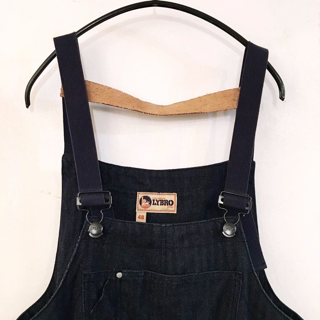 美品 nigel cabourn LYBRO / NAVAL DUNGAREE HERRINGBONE ヘリンボーン