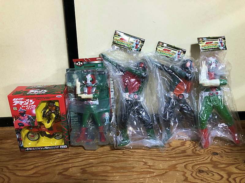 6体セット　仮面ライダー ビッグサイズソフビフィギュア　フィギュア　まとめ売り 日本公式店 仮面ライダー ビッグソフビ フィギュア 9体まとめ売り