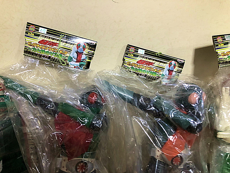○○仮面ライダー フィギュア 5体 ビッグサイズソフトフィギュア