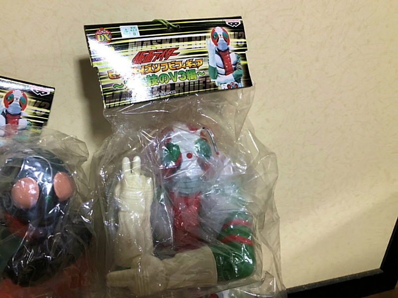 ○○仮面ライダー フィギュア 5体 ビッグサイズソフトフィギュア