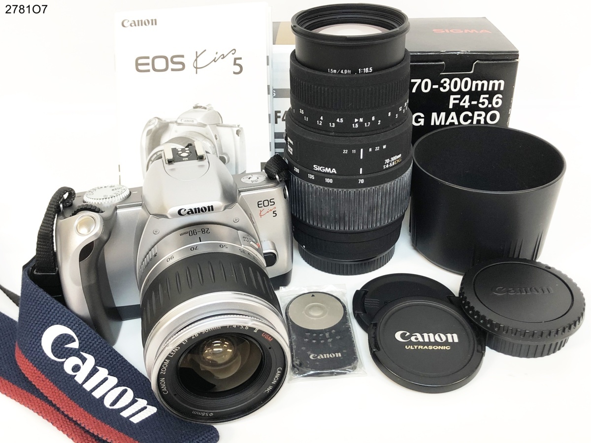 オンライン 在庫 ☆シャッターOK◎Canon キャノン EOS Kiss 5 EF 28
