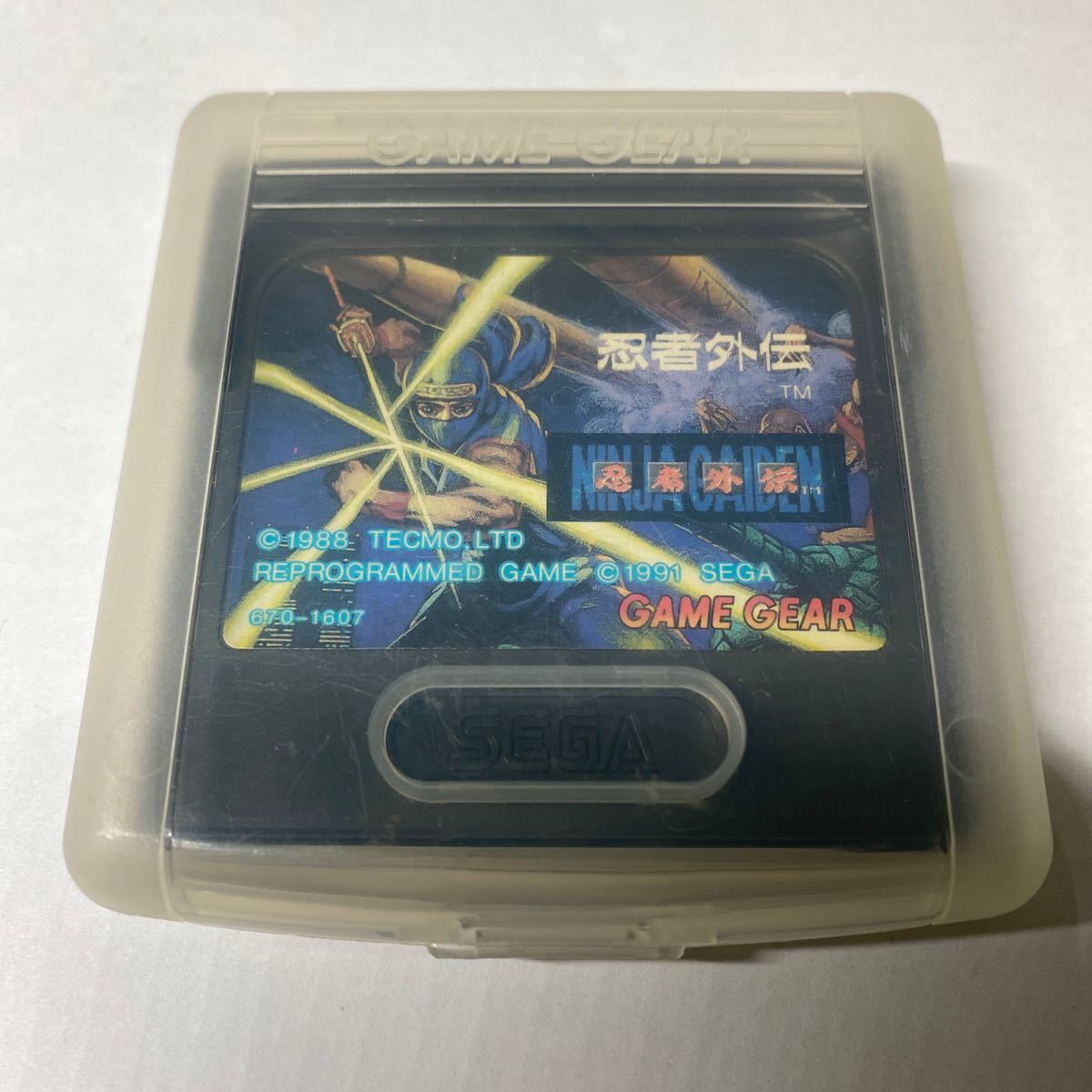 ゲームギア GAME GEAR 忍者外伝 ソフト SEGA