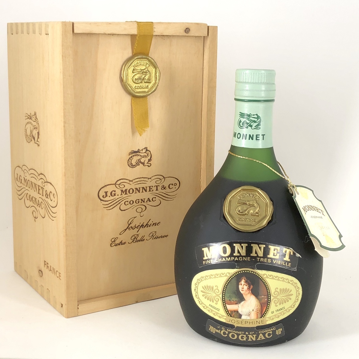 飲料・酒 MONNET ジョセフィーヌ リザーブ コニャック 古酒