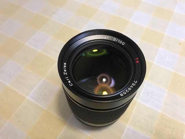 ☆Y/Cマウント☆ コンタックス Carl Zeiss Planar 50mm F1.4 T* AEJ