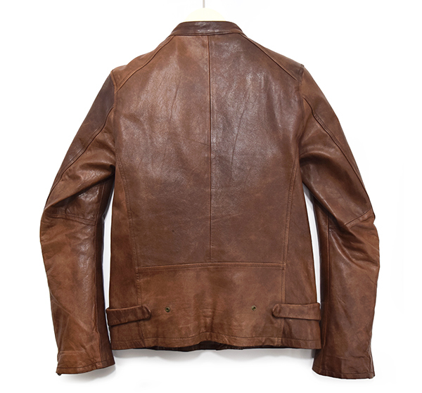 定価45,360円 ジョンブル【JOHNBULL】ヴィンテージ加工 ラムレザー 羊