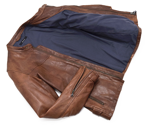 定価45,360円 ジョンブル【JOHNBULL】ヴィンテージ加工 ラムレザー 羊