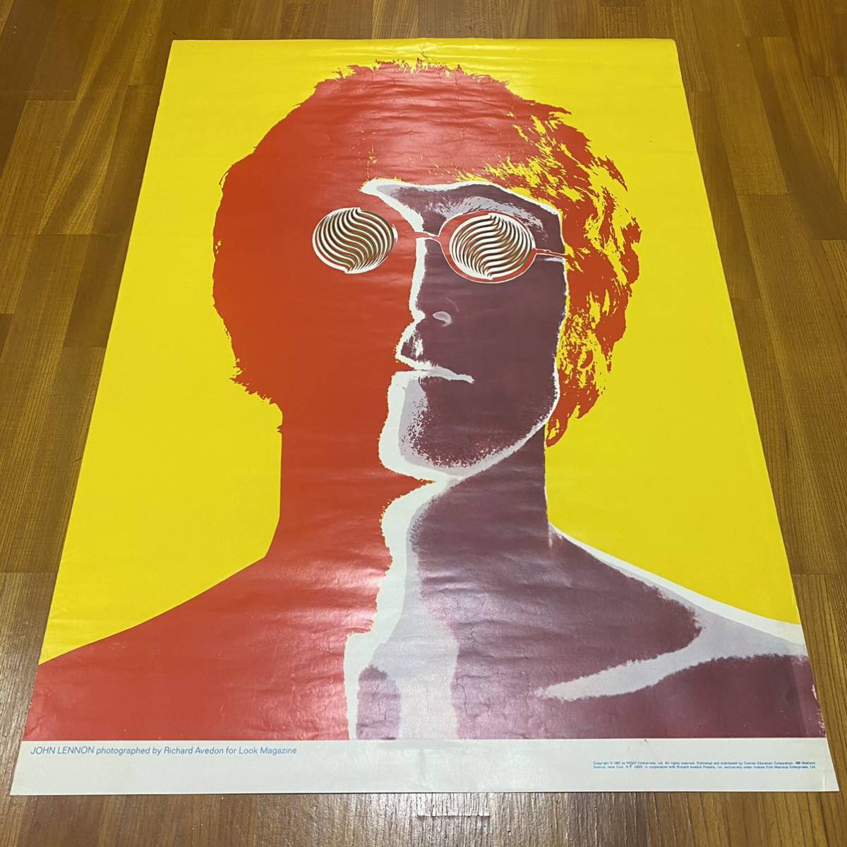 Richard Avedon John Lennon 1967年 ポスター