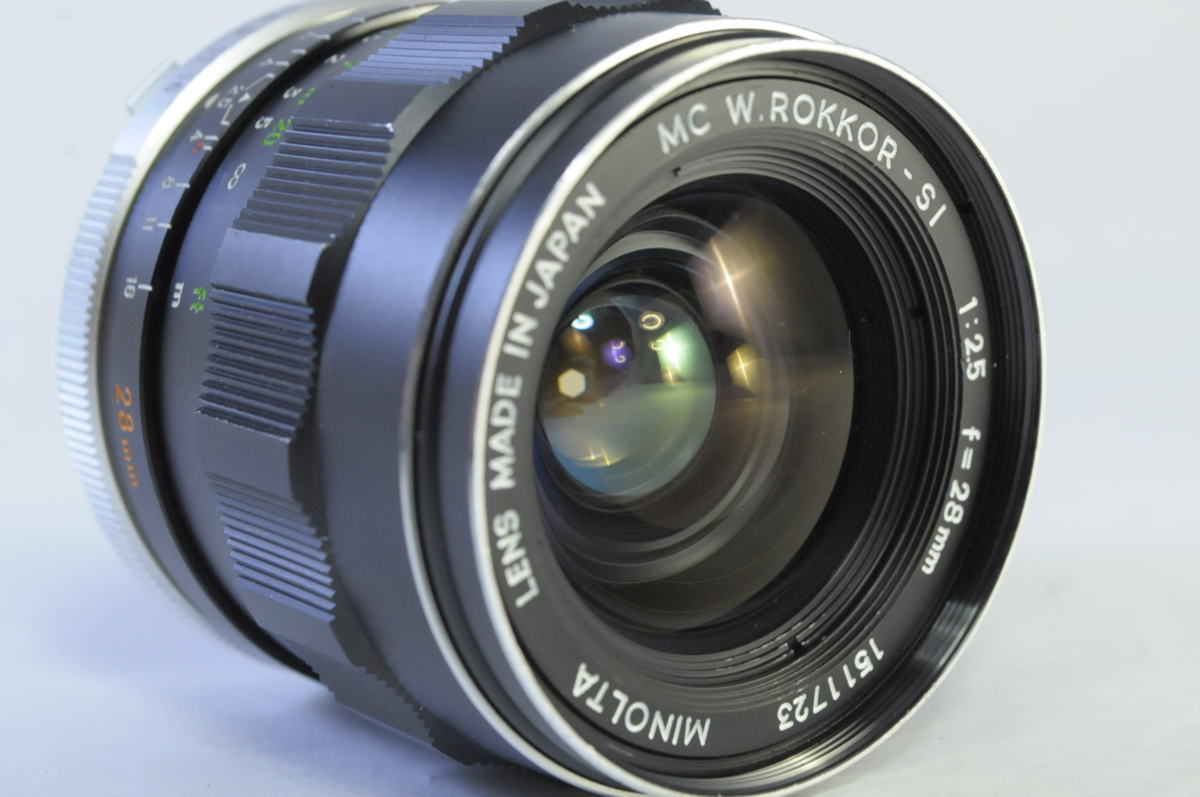 Minolta MD W.Rokkor 28mm F/2.8 Lens for MD Mount #25366F4