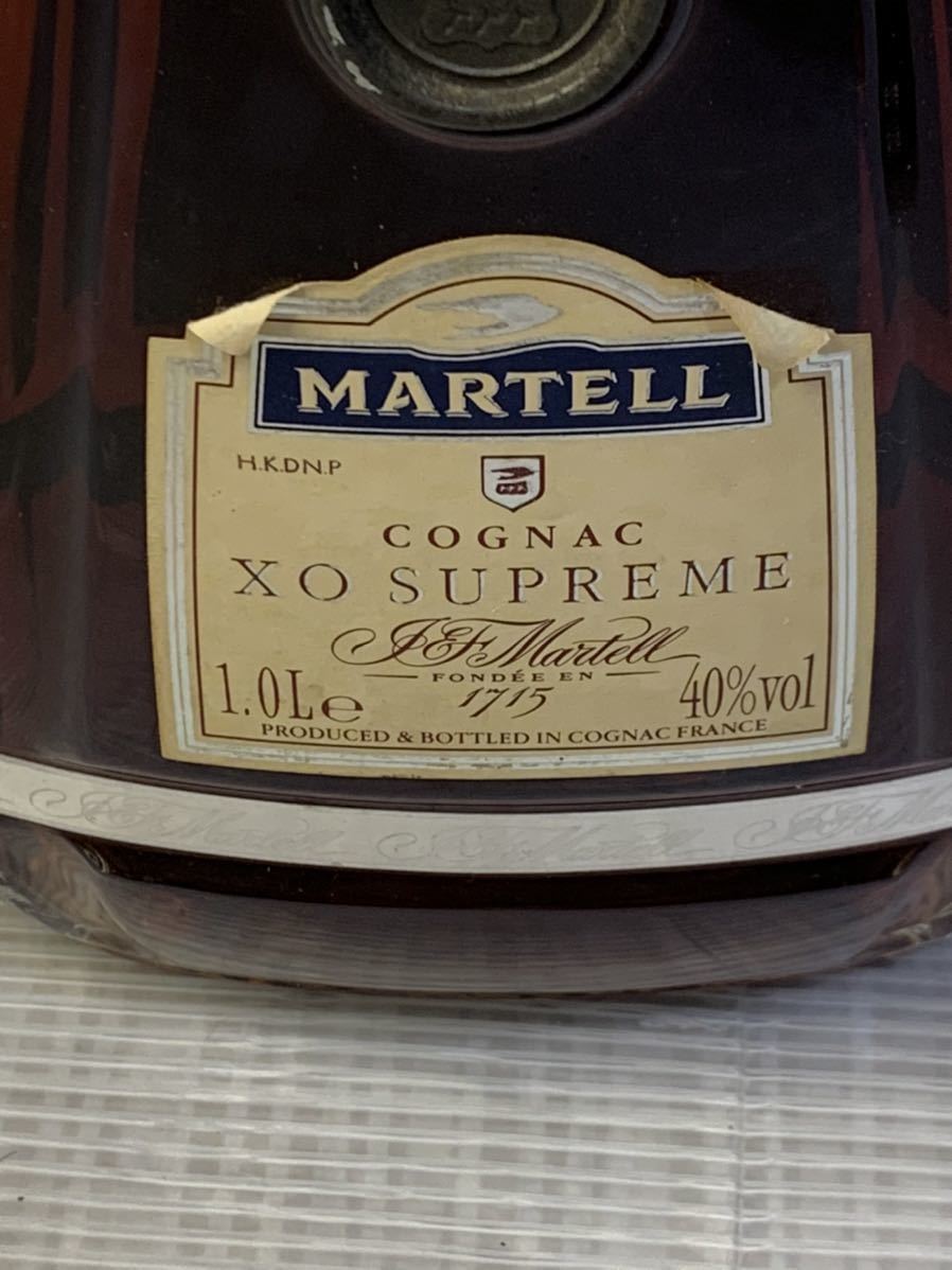 MARTELL XO SUPREME マーテル スプリーム ブランデー 1000ml 40% 古酒