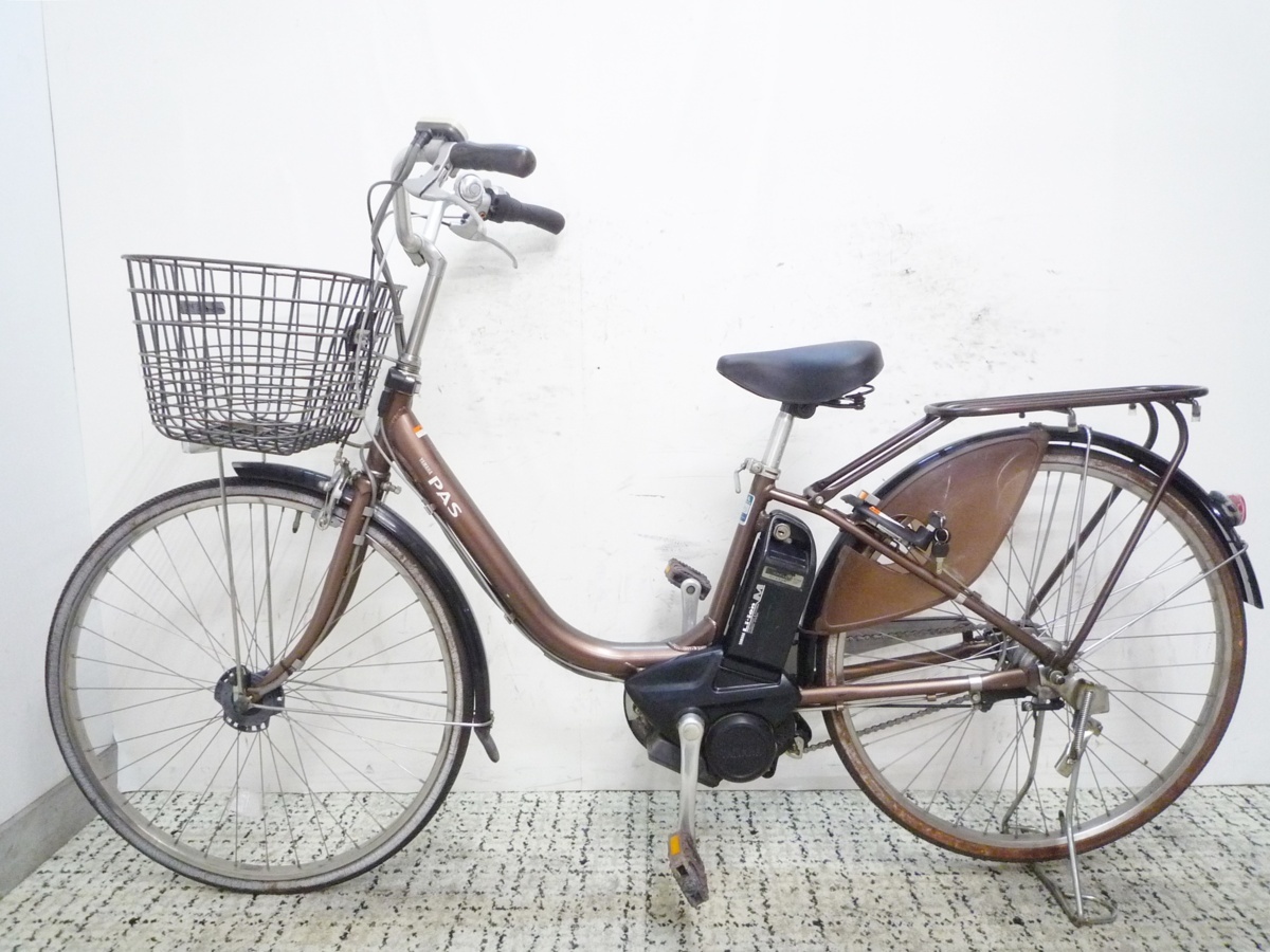 26インチ YAMAHA ヤマハ PAS With パス 電動自転車 | 電動アシスト自転車26インチ シティー 659整備済新基準良品ヤマハ 24インチ 2026年モデル - 電動アシスト自転車 0