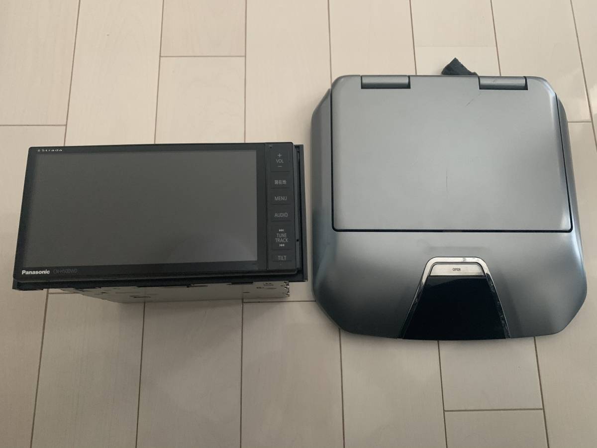 Panasonic HDDナビ、アルパインフリップダウンセット